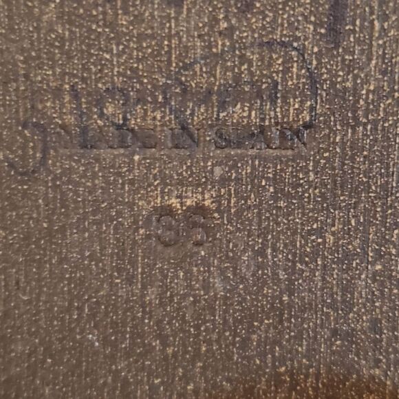 Anthropologie 67 Sixty Seven Brown Distressed Crackled Leather Ankle Boots 36 - Picture 12 of 12